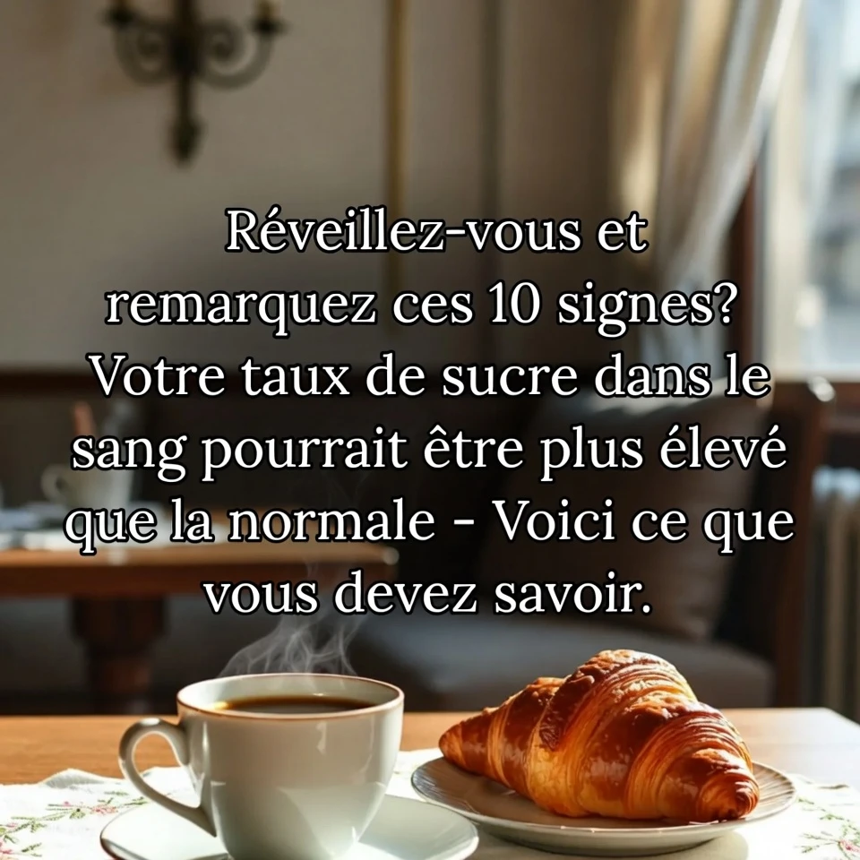 Réveillez-vous et remarquez ces 10 signes ? Votre glycémie est peut-être plus élevée que la normale – Voici ce qu’il faut savoir