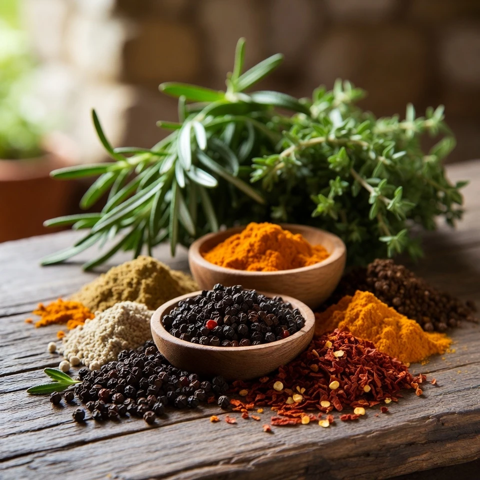 Découverte des épices et herbes du quotidien pouvant contribuer à une bonne circulation sanguine